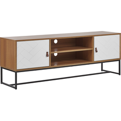 Beliani NUEVA - TV-kast-Lichte houtkleur-MDF