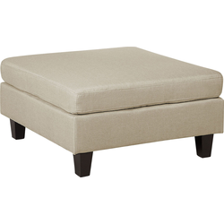 FEVIK - Ottomaan - Beige - Polyester