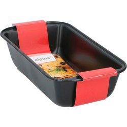 Alpina Cakevorm 25x13x6 cm Zwart