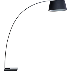 Beliani BENUE - Staande lamp-Zwart-IJzer