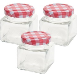 28x stuks Jam potje met draaideksel 75 ml - Weckpotten