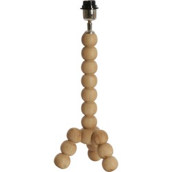 Light & Living - tafellamp - Veglio - naturel - hout - Ø 20cm - E27 - 8314682