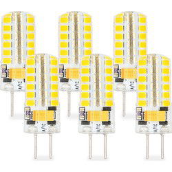 Groenovatie GY6.35 Dimbare LED Lamp 4W Warm Wit 6-Pack