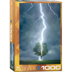 Eurographics Eurographics puzzel Lighting Striking Tree - 1000 stukjes