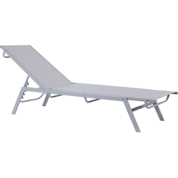 NOLI  - Strandstoel - Lichtgrijs - Polyester