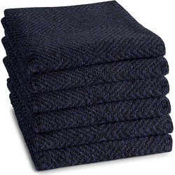 DDDDD Keukendoek Cisis Navy (6 stuks)