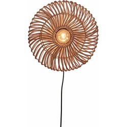 Wandlamp Zanzibar - Rotan - Ø40cm