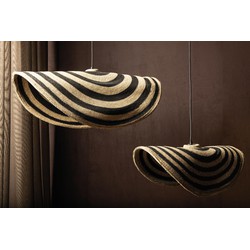 PTMD Wandlamp Loulou - 61x41x11 cm - Zeegras - Naturel