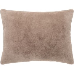 Evora Cushion - Cushion in light brown arrtifical fur 45x60 cm
