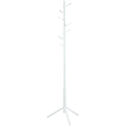 Dean houten staande kapstok wit - 176 cm