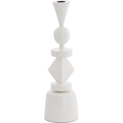 Light & Living - Kandelaar SOLARA - Ø9x33cm - Wit
