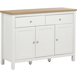 Beliani ATOCA - Sideboard-Wit-MDF, Vezelplaat