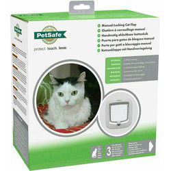 PETSAFE KATTENLUIK TOT 7 KG HANDMATIG WIT 300