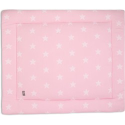 Baby's Only Gebreid boxkleed Star - Parklegger - Speelkleed - Baby Roze/Wit - 85x100 cm - Extra dik - Tweezijdig te gebruiken