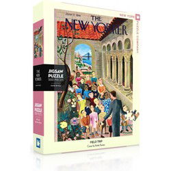 New York Puzzle Company Schoolreisje - 500 stukjes