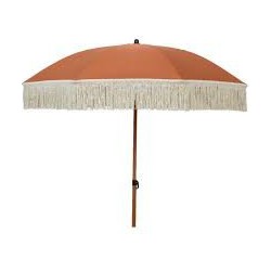 Parasol polyester d200h210cm terra - Decoris