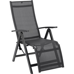 Easy relaxfauteuil aluminium textilene