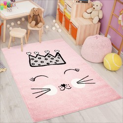 PLAYFUL PALS KIDS KINDERKAMER ROZE VLOERKLEED QUEEN