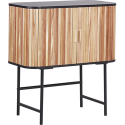 Beliani CARNEY - Sideboard-Lichte houtkleur-Paulowniahout