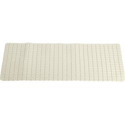 Excellent Houseware Badmat - antislip - creme - 69 x 39 cm - Badmatjes