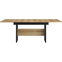 Rechthoekige tafel 1 verlengstuk Esteban - L160/205 cm