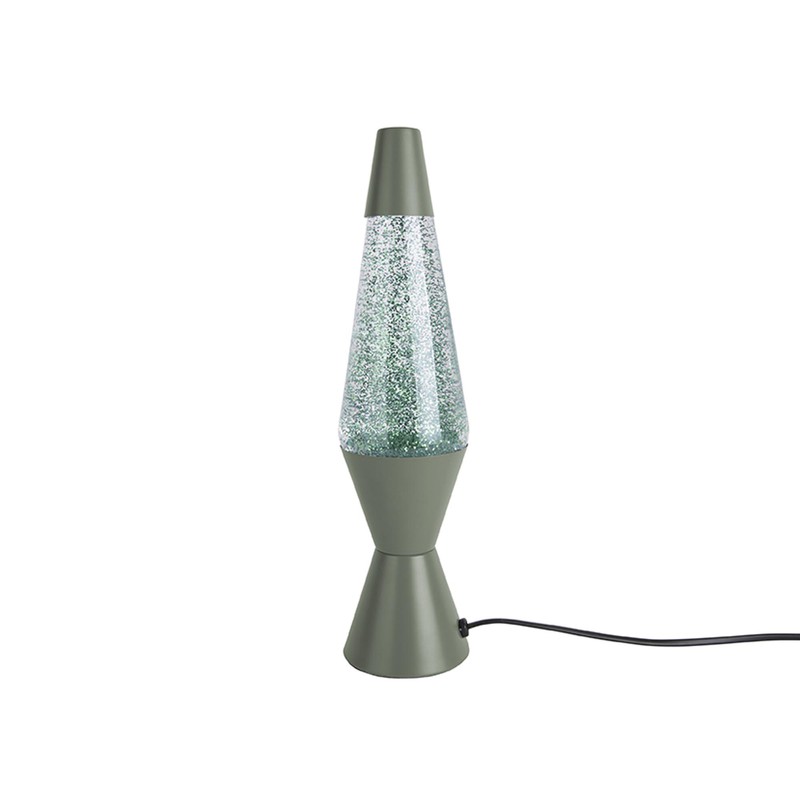 Tafellamp Glitter - Jungle Groen - 37x10cm - 