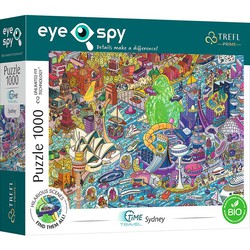 Trefl Trefl Trefl - Puzzles - 1000 UFT EYE-SPY" - Time Travel: Sydney, Australia_FSC Mix 70%"