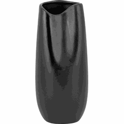 DERBE - Decoratieve vaas - Zwart - Keramiek