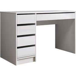 Meubella Bureau Avio - Wit - 120 cm