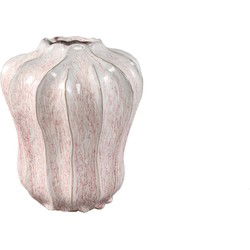 PTMD Vaas Hamish - 20x20x25 cm - Keramiek - Roze