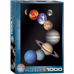 Eurographics Eurographics puzzel NASA The Solar System - 1000 stukjes