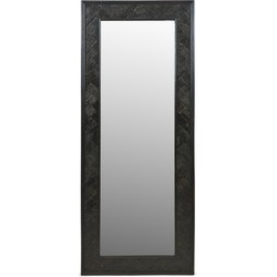Riviera Maison Spiegel Staand - Yosemite Mirror - 80x200 cm - Zwart 