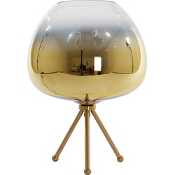 Light&living A - Tafellamp Ø30x43 cm MAYSON glas goud-helder+goud