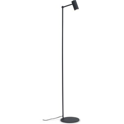 Vloerlamp Montreux - Zwart - 22x22x133cm
