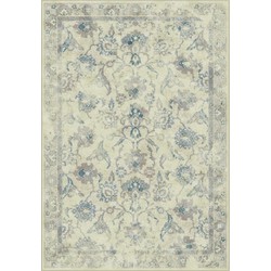Safavieh Traditional Indoor Woven Area Rug, Vintage Collection, VTG115, in Stone & Blue, 160 X 229 cm
