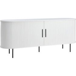 Dressoir Wit Eikenhout - 180x45x76cm - Nola