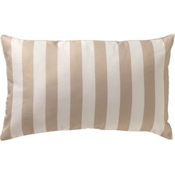 Dutch Decor SIA - Buitenkussen 30x50 cm - waterafstotend en uv-bestendig - Semolina - beige - Dutch Decor Limited Collection