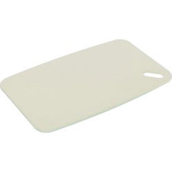 Excellent Houseware Snijplank - creme wit - Kunststof - 35 x 24 cm - Snijplanken