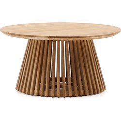 Kave Home - Salontafel Jeanette Ø 80 cm naturel