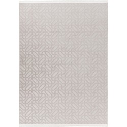 Basic Home Wasbaar Vloerkleed - Effen Tapijt- Soft & Anti-slip - Grijs- 120x160 CM