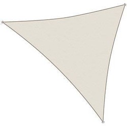 Schaduwdoek Driehoek Crème  3,6X3,6X3,6M