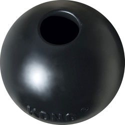 KONG hond X-treme rubber bal zwart medium