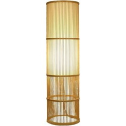 Fine Asianliving Bamboe Vloerlamp Handgemaakt - Leslie D28xH100cm