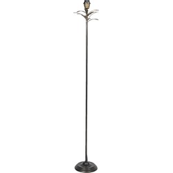 Clayre & Eef Vloerlamp  18x18x127 cm  Bruin Metaal Staande Lamp