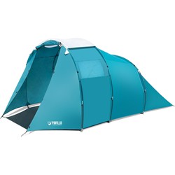 Tent family dome x4 voortent
