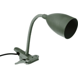 Atmosphera klem bureaulampje - Design Light Classic - jade groen - H43 cm - Bureaulampen