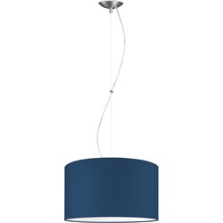 hanglamp basic deluxe bling Ø 40 cm - blauw