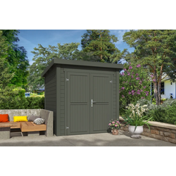 Blokhut Sara 200x200 Green Grey