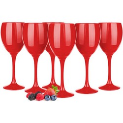 Glasmark Wijnglazen - 6x - Red collection - 300 ml - glas - Wijnglazen