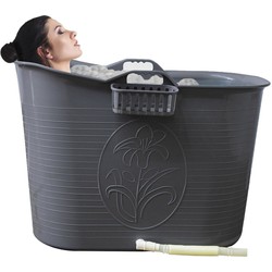 Zitbad Nancy - 200L - Bath Bucket - Grijs